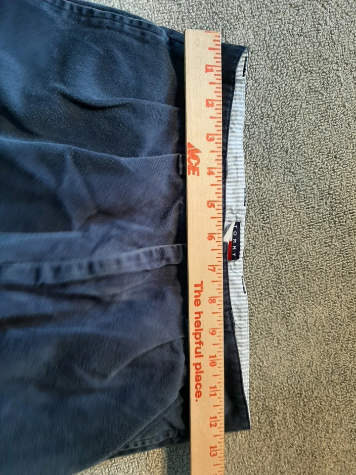 Pantalones Tommy Hilfiger Niños Talla 14 Vintage Azul Foto 3 de 4