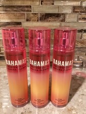 Bath  Body Works BAHAMAS PASSIONFRUIT BANANA FLOWER Mist Lot x3 FREE SHIPPING