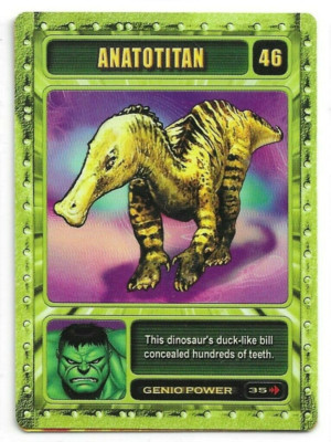 ANATOTITAN Marvel Genio Cards #46 2003 CCG