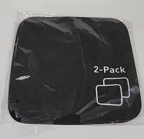 Pack de 2 tapis de souris noir agrafes ST61817 - Photo 1 sur 3