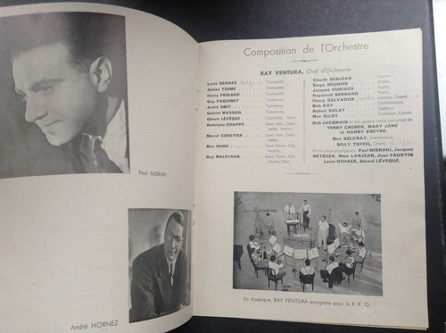 Ancien programme Ray Ventura et son orchestre - Picture 4 of 7