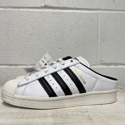 【1週間限定値下げ】adidas superstar mule FX5851 adidas Superstar Mule 'White Black Gold' FX5851