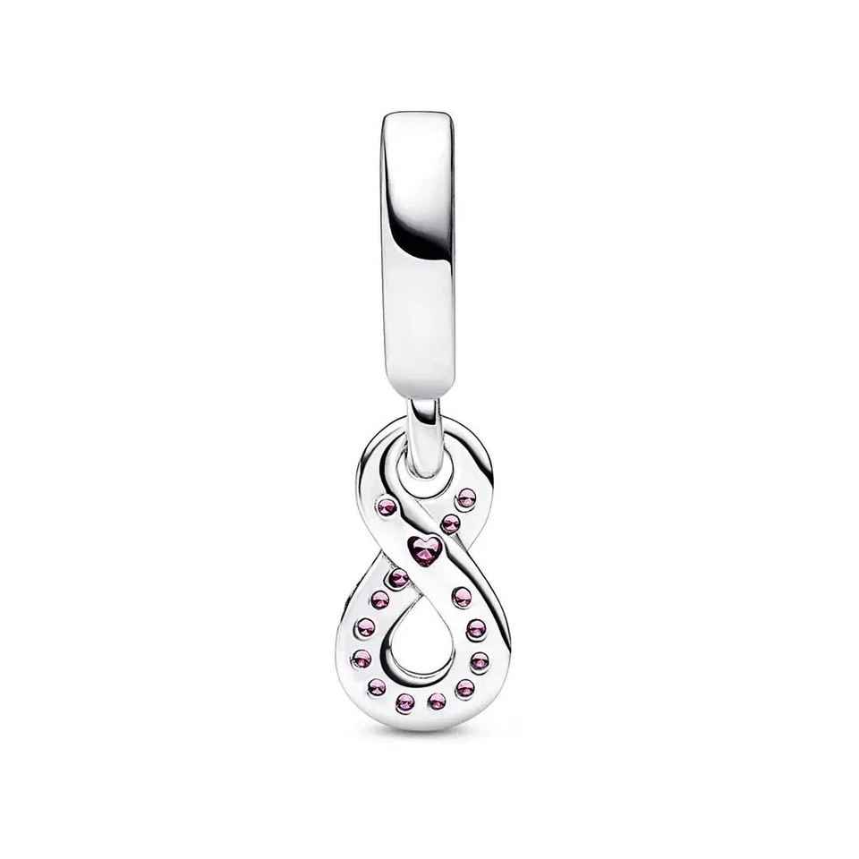 Pandora Infinity Pendente Infinito In Argento 925 Gioiello NUOVO - Immagine 2 di 2