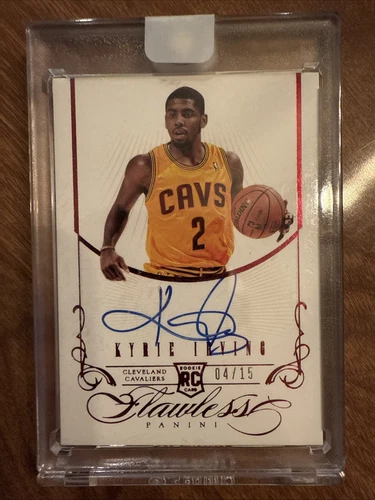 2012-13 Panini Flawless Kyrie Irving /15 AUTO RC