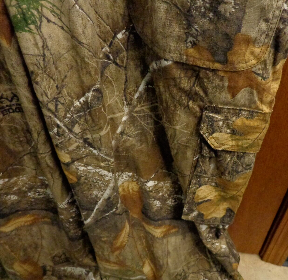 New Vtg Berne Outdoor Camo Bib Overalls Unlined Hunt Pants Men 3XL
