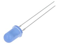 2X OSB5SS5B64A Led 5Mm Blau 330-500Mcd 60° 3-5V 20Ma AusfüHrung: Blinkend Optosu