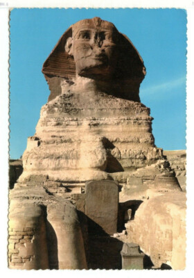 The Great Sphinx of Giza 4x6 Egypt Africa Postcard M2 Giovanni Trimboli
