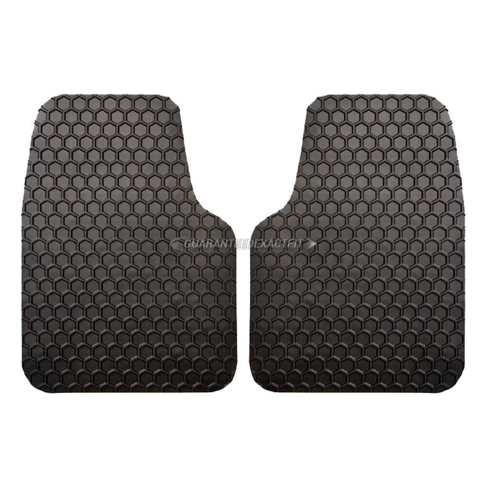 For 12-19 500 Intro-Tech Floor Mats FT-131F-RT-B Custom Floor Mat DAC