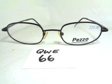 Nos Vintage PEZZO Eyeglasses Frame PZ51 MB Matte Black QWE-66 