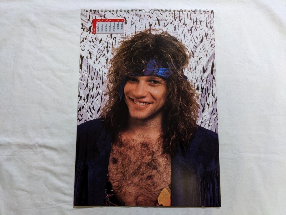 Bon Jovi 1989 Calender | eBay Bon Jovi 1989 Calender | eBay