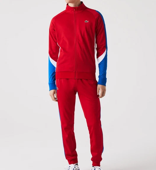 Lacoste SH9377-51-W50/XH9427-51-W50 Red/Blue/White Tracksuit eBay