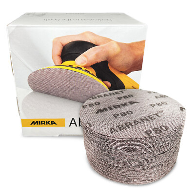 Mirka Abranet 150mm 10 und 50 Stück. Korn 80 bis 1000 wählbar
