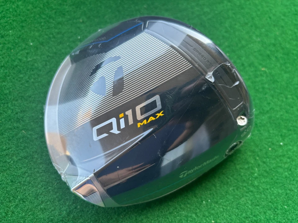 TaylorMade Q i10 MAX Driver Head Only 9deg Right Hand  Headcover New - Image 2 of 4