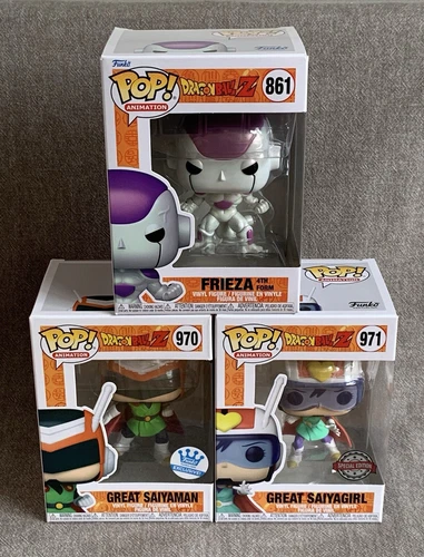 Dragonball Z | Frieza 4th Form | Great Saiyaman | Great Saiyagirl | Funko Pop