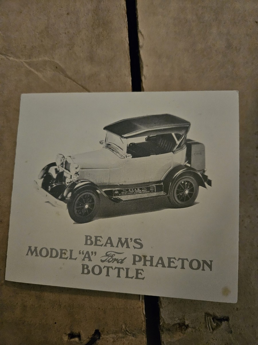 Jim Beam Regal China Decanter 1929 Ford Phaeton Jim Beam Regal China Decanter 1929 Ford Phaeton