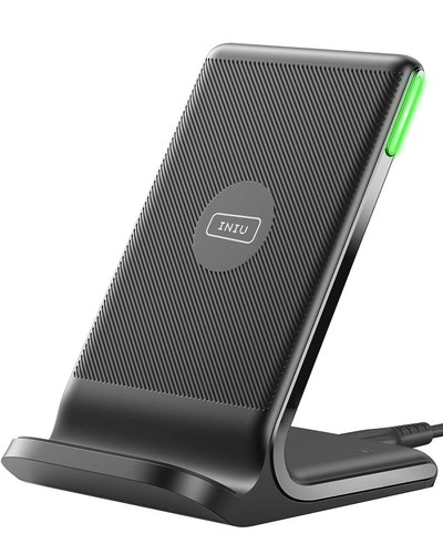 Wireless Charger, 15W Fast Qi-Certified Wireless Charging Station - Picture 2 of 8