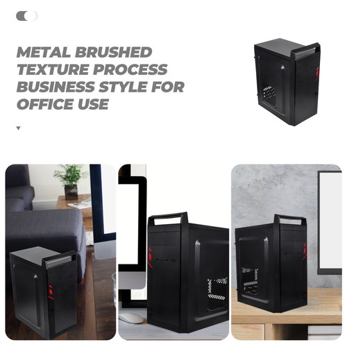 Mini Gehäuse Büro Computer Host Container tragbar PC modifiziertes Gehäuse Desktop - Bild 6 von 12