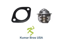 New Kumar Bros USA Thermostat & Gasket For Bobcat 743 160°F
