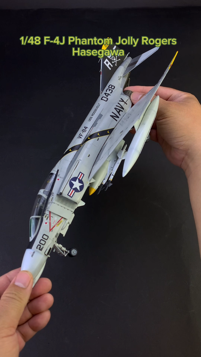PreSale F-4J Phantom VF-84 Jolly Rogers Vietnam war 1:48 Pro PreSale F-4J Phantom VF-84 Jolly Rogers Vietnam war 1:48 Pro
