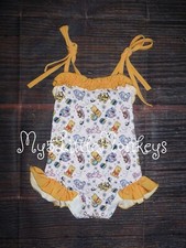 NEW Boutique Winnie the Pooh Ruffle One Piece Swimsuit