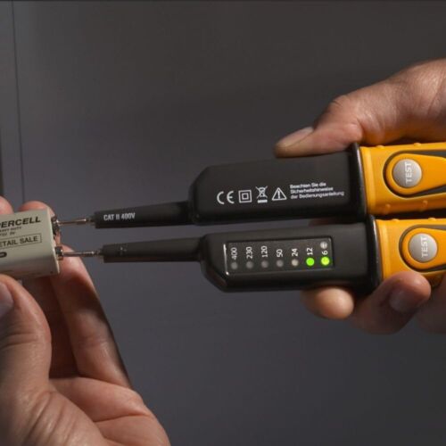 Pancontrol Strom Spannungsprüfer PAN VOLTTESTER 400 FI 2-polig max. 25mA 400V - Bild 4 von 6