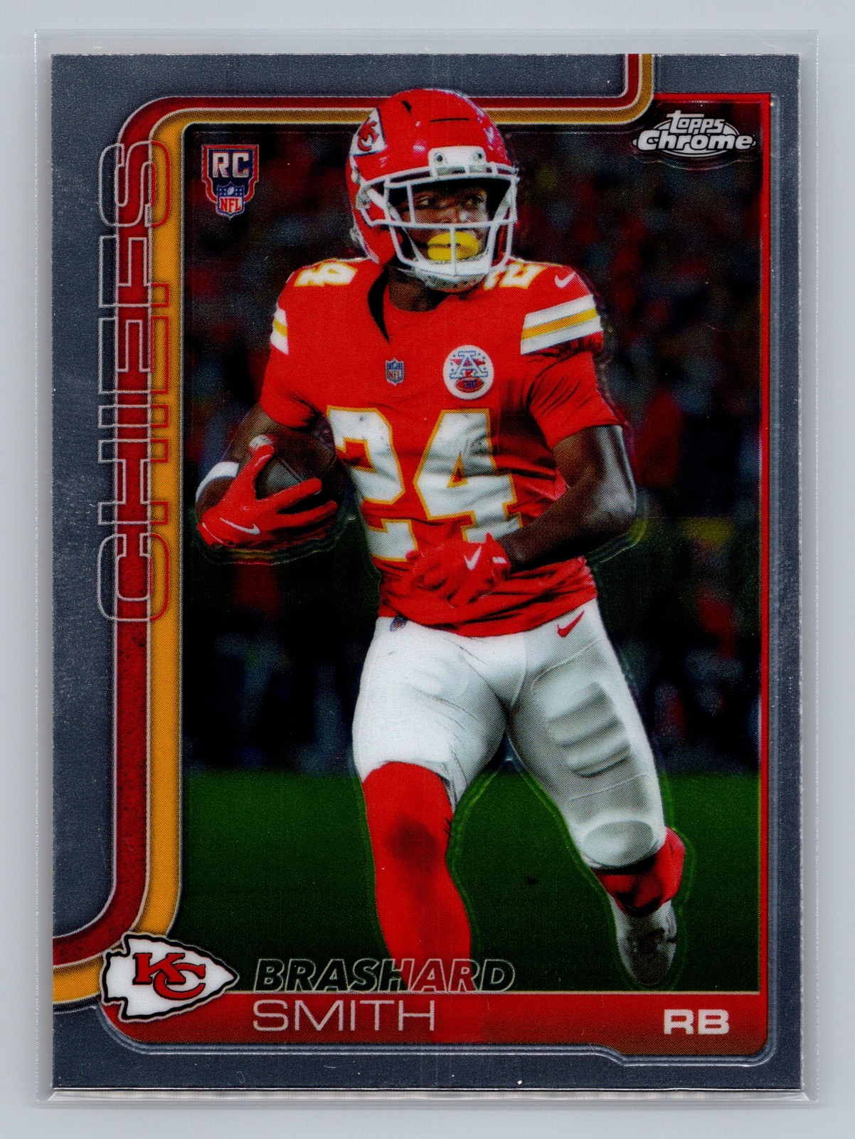 2025 Topps Chrome BRASHARD SMITH #311 RC Kansas City Chiefs