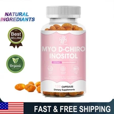 120pcs Myo & D-Chiro Inositol 2050mg-Women Hormone Balance Support,Manage Stress