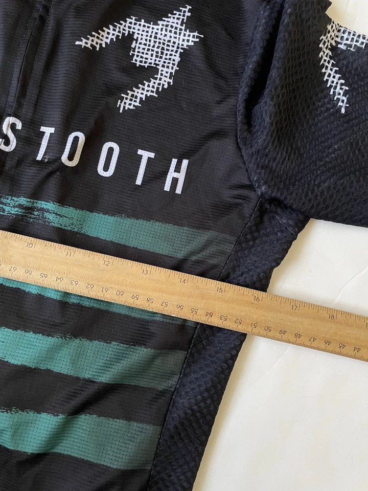 Camiseta deportiva de ciclismo Panache Houndstooth Racing para mujer mediana negra Foto 4 de 4