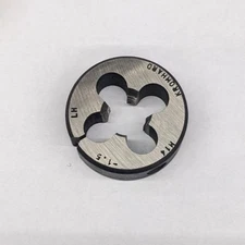 Kromhard M14 x 1.5 Screw Adjusting Die Left Hand LH Round HSS 1.5" OD UK