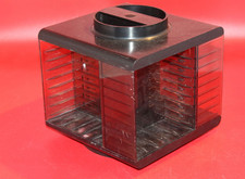 Kassetten Karussell Rondell Würfel Kassettenbox drehbar Ständer Vintage