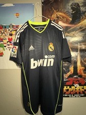 REAL MADRID 2010 2011 AWAY FOOTBALL SHIRT SOCCER JERSEY VINTAGE RARE S ADIDAS
