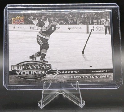Upper Deck 2025-26 Extended Series UD Canvas Young Guns C-365 Matthew Schaefer