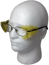 B22 Safety Glass Side Shields with Amber Lens
