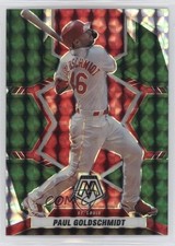 2022 Panini Mosaic Green Mosaic Prizm Paul Goldschmidt #37 14op