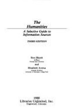 The Humanities : A Selective Guide to Information Sources Library