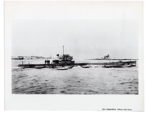 1920s US Navy Submarine USS S-4 in 1960s News Photo
