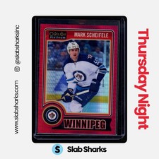2014 O-PEE-CHEE PLATINUM #108 MARK SCHEIFELE RED PRISM /135
