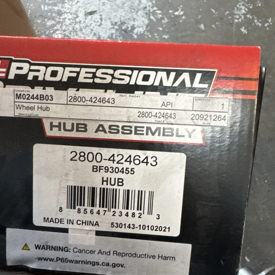 Buje de rueda para 03-15 Acura Honda Accord Civic Element ILX TL TSX 2800-424643 Foto 3 de 4