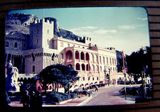 6- 1950's Monaco Palace Marching Guards 35mm Agfa Film Slide Travel Photographs