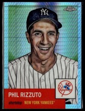 2022 Topps Chrome Platinum Anniversary #366 Phil Rizzuto Prism Refractor