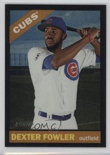 2015 Topps Heritage High Number Chrome Black Refractor 40/66 Dexter Fowler 8cx