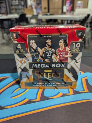 2025 Panini Select WNBA Basketball Hobby Mega Box Green Ice Prizms Caitlin Clark
