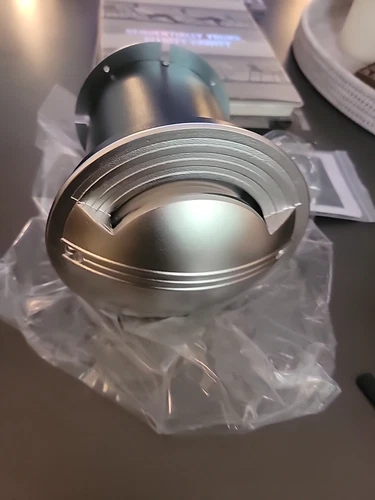 Hinkley Lighting 15712SS Sparta 7 Inch Flare LED Round Uni-Directional Well - Picture 3 of 5