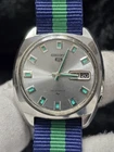 Vintage 1968 SEIKO 5 23J Automatic 5126-7000 *Runs/Stops*