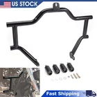 Engine Guard Flat Out Crash Bar For Harley Touring Street Glide Road King 14-25