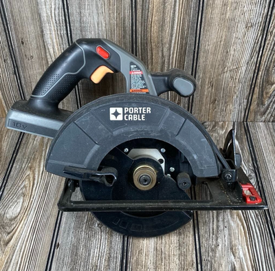 #ad Porter Cable Circular Saw Handheld Cordless PC186CS 18V Type 1 6 1 2quot; $29.99