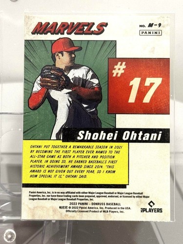 Shohei Ohtani 88/99 Diamond Marvels Gold Card MLB Angels Pitcher Limited F/S - Picture 3 of 3
