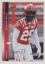 2021 Upper Deck CFL Red 5/165 Jamar Wall #180 0l2