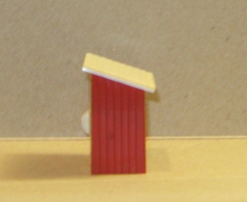 DE COLECCIÓN PLASTICVILLE CASA DE DOS AGUJEROS HECHA EN EE. UU. - Imagen 5 de 6