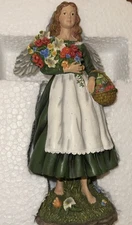 Pipka Earth Angels GARDENING ANGEL Figurine Limited Edition 1787/5400 9" Tall